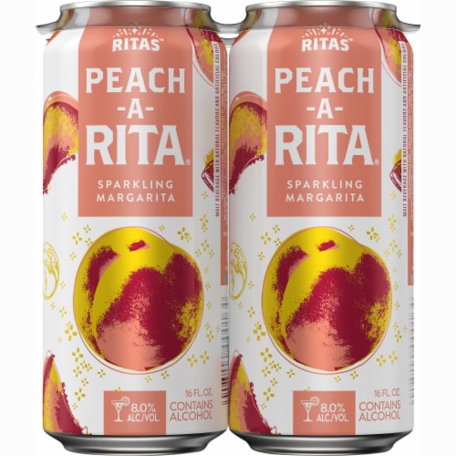Ritas™ Peach-A-Rita® Sparkling Margarita Perspective: back