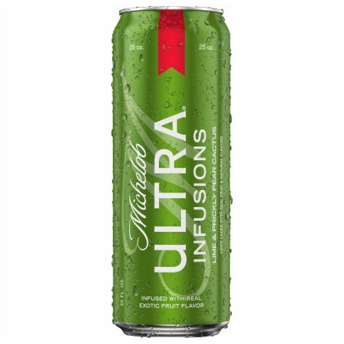 Michelob Ultra Infusions Lime & Prickly Pear Cactus Light Beer Perspective: back
