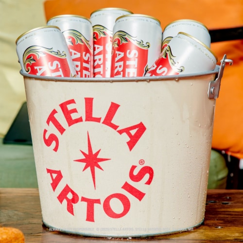 Stella Artois Premium Lager Beer Perspective: back