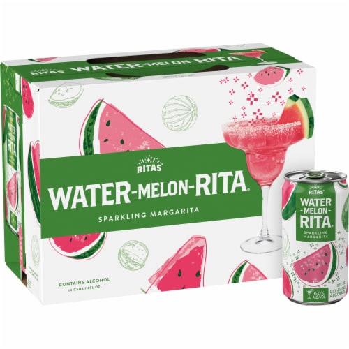 Ritas™ Water-Melon-Rita Sparkling Margarita Perspective: back