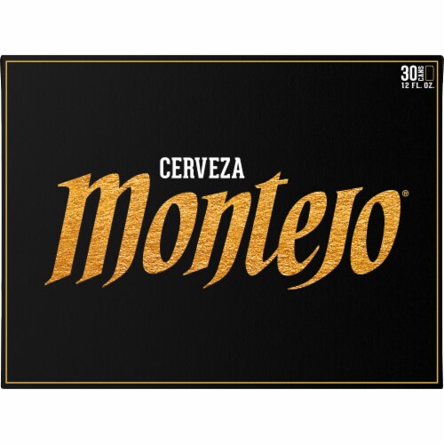 Montejo Cerveza Beer Perspective: back