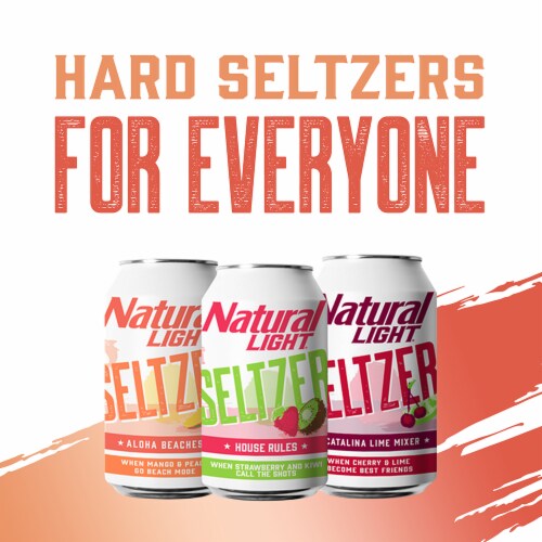 Natural Light Beaches Hard Seltzer Perspective: back