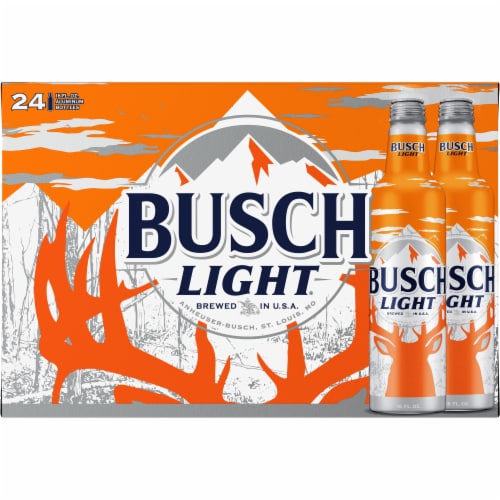 Busch Light Beer Perspective: back