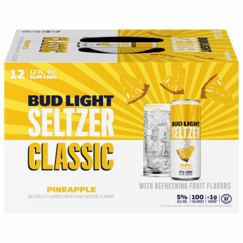 Bud Light Pineapple Seltzer Perspective: back