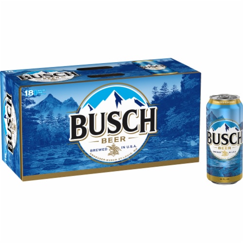 Busch Beer Perspective: back