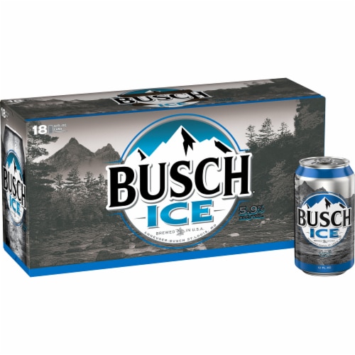 Busch Ice® Beer Perspective: back