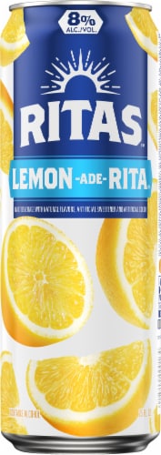 Bud Light Ritas™ Lemon-Ade-Rita® Sparkling Malt Beverage Perspective: back