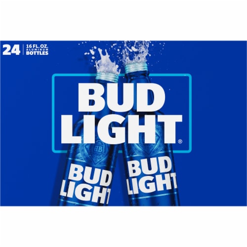 Bud Light® Reclosable Aluminum Beer Bottles Perspective: back