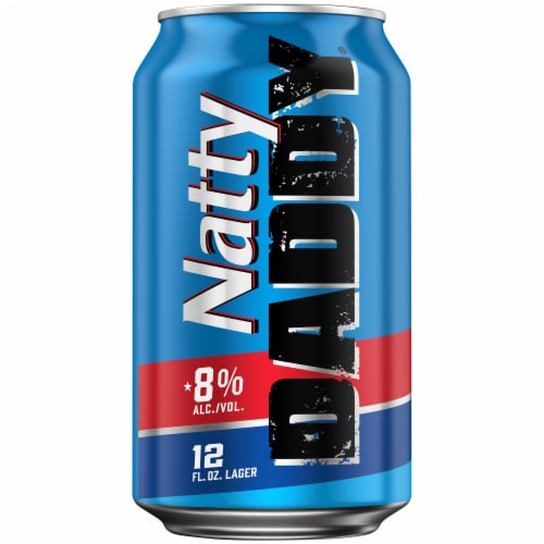 Natty Daddy Lager Beer Perspective: back