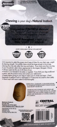Nylabone® Essentials™ Venison Antler Alternative Dog Toy Perspective: back