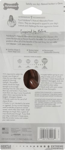 Nylabone® Bully Stick Dog Toy Perspective: back