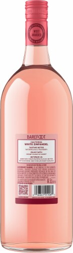 Barefoot® Cellars White Zinfandel California Pink Wine Perspective: back