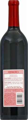 Barefoot Zinfandel Perspective: back
