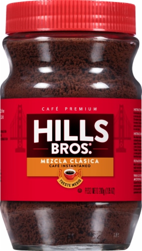 Hills Bros.® Medium Roast Instant Coffee Perspective: back