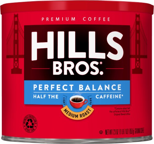 Hills Bros.® Perfect Balance Medium Roast Ground Coffee Perspective: back