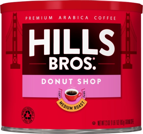 Hills Bros.® Donut Shop Medium Roast Ground Coffee Perspective: back