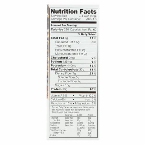Kashi GO Chocolate Crunch Protein Cereal Perspective: back