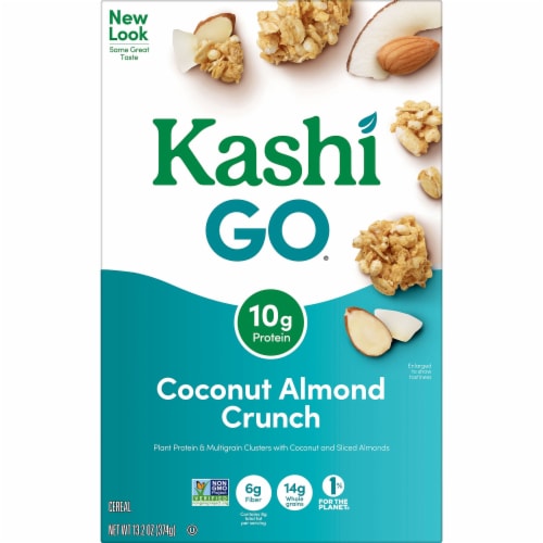 Kashi GO Breakfast Cereal Coconut Almond Crunch Perspective: back