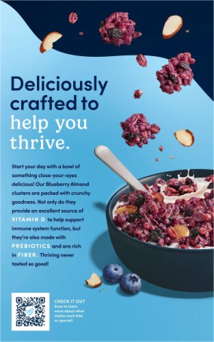 Kashi® Ready To Eat Blueberry Almond Cereal Perspective: back