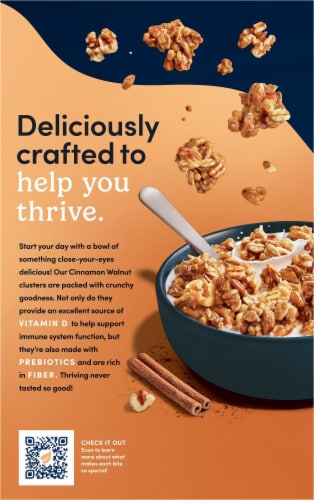 Kashi® Cinnamon Walnut Cereal Perspective: back