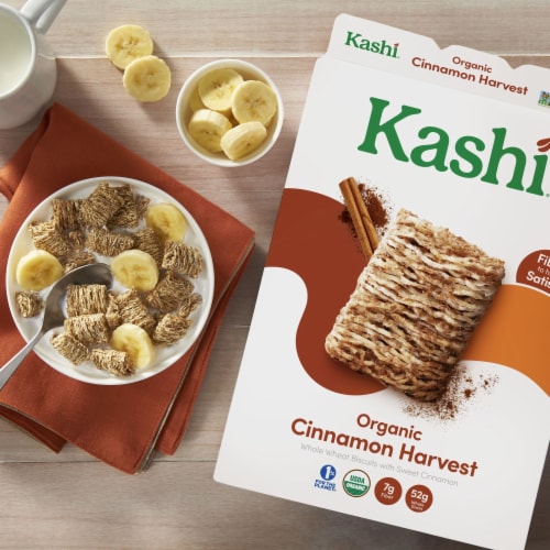 Kashi Cinnamon Harvest Cereal Perspective: back