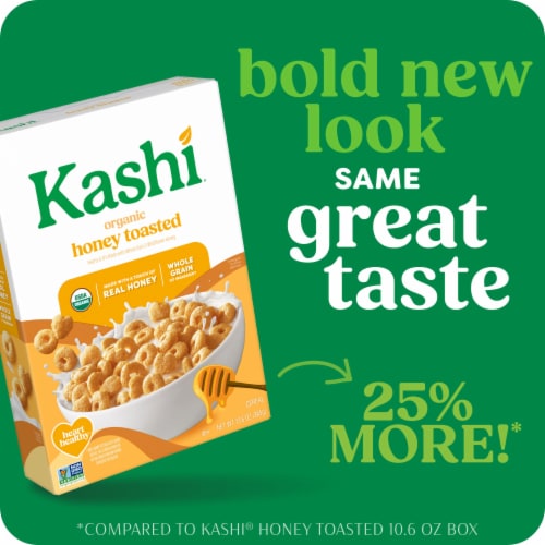 Kashi Honey Toasted Cereal Perspective: back