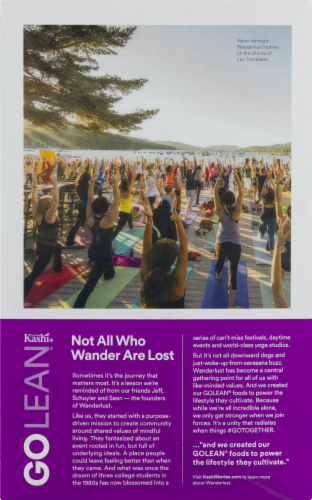 Kashi Go Lean Crisp! Toasted Berry Crumbles Cereal Perspective: back