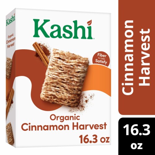 Kashi Cinnamon Harvest Organic Cereal Perspective: back