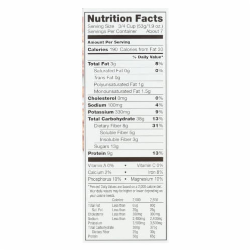 Kashi GO Crunch Protein Cereal Perspective: back
