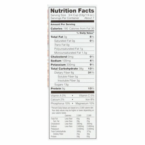 Kashi GO Crunch Protein Cereal Perspective: back