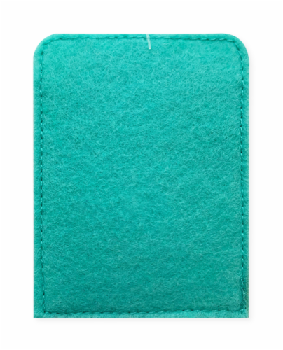 IG Design Card Holder - Teal Perspective: back
