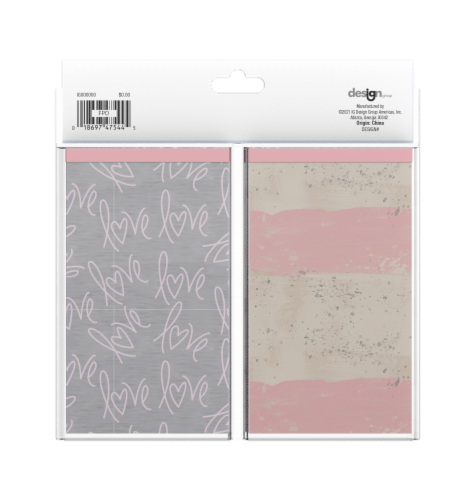 IG Design Patterned Notepads Perspective: back