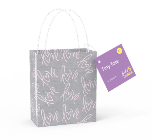 IG Design Tiny Tote Bag - Assorted Perspective: back