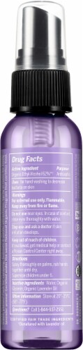 Dr. Bronner's Lavender Organic Hand Sanitizer Perspective: back