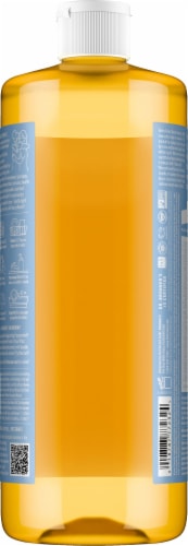 Dr. Bronner's Unscented Pure-Castile Baby Soap Perspective: back