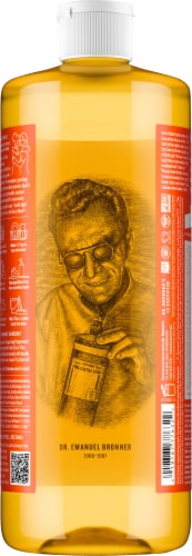 Dr. Bronner's Hemp Tea Tree Castile Liquid Soap Perspective: back