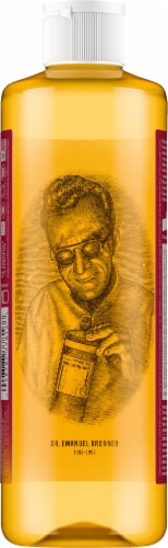 Dr. Bronner's 18-in-1 Hemp Rose Pure Castile Soap Perspective: back