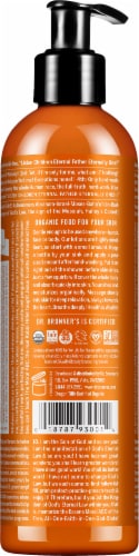 Dr. Bronner's Organic Orange Lavender Lotion Perspective: back