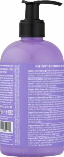 Dr. Bronner's 4-in-1 Lavender Organic Sugar Soap Perspective: back