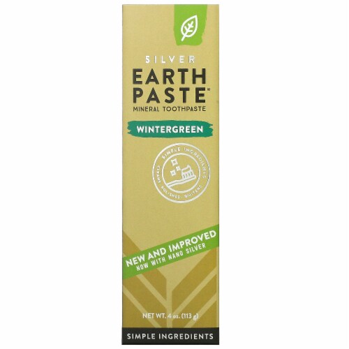 Redmond Trading Company Earthpaste Mineral Toothpaste Wintergreen - 4 oz (113 g) Perspective: back