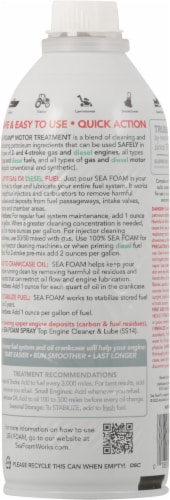 SeaFoam® Motor Treatment Perspective: back