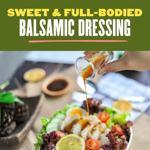 Panera Bread At Home Low Sodium Balsamic Vinaigrette Dressing Perspective: back
