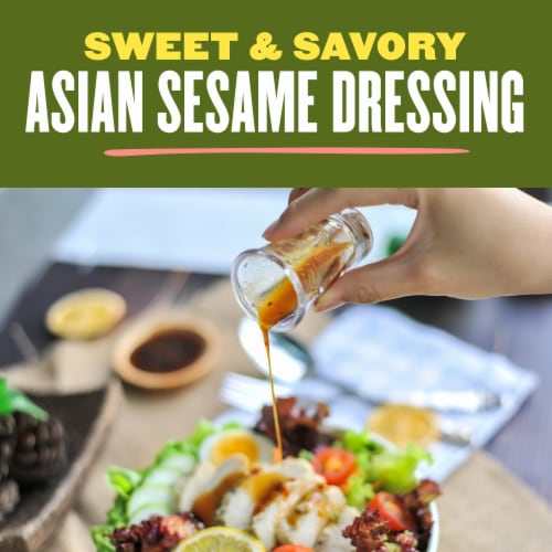 Panera Bread At Home Vinaigrette Asian Sesame Dressing Perspective: back