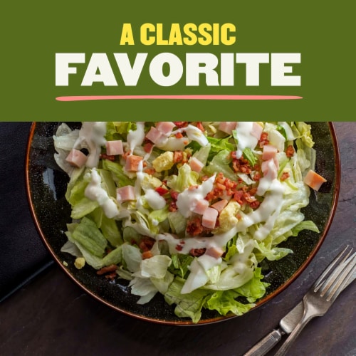 Panera Bread At Home Hand-Crafted Crumbles Chunky Blue Cheese Dressing & Dip Perspective: back