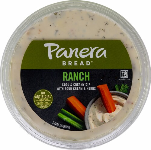 Panera Bread Ranch Dip 11 oz Perspective: back