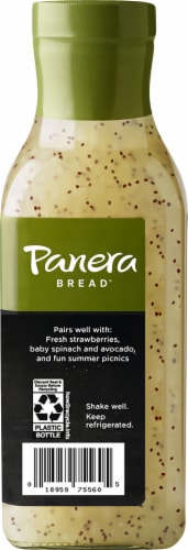 Panera Bread® Poppy Seed Salad Dressing Perspective: back