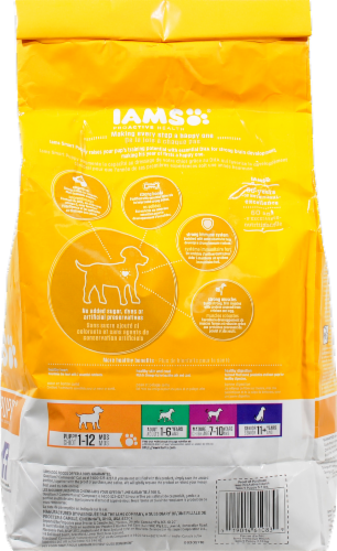 IAMS Proactive Health Original Puppy Food Perspective: back