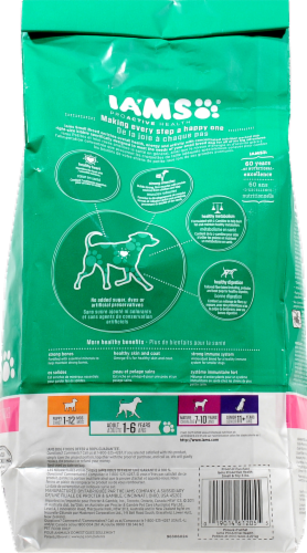 IAMS Proactive Health Small and Toy Breed Adult Dog Food Perspective: back