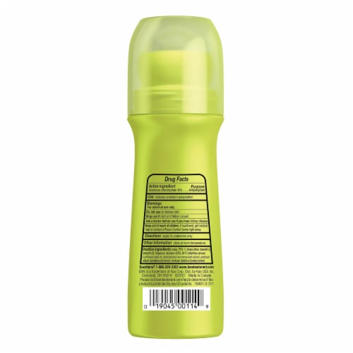Ban Regular Roll-On Antiperspirant and Deodorant Perspective: back