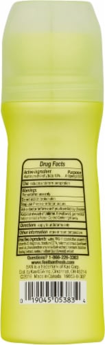 Ban Powder Fresh Roll-On Antiperspirant and Deodorant Perspective: back